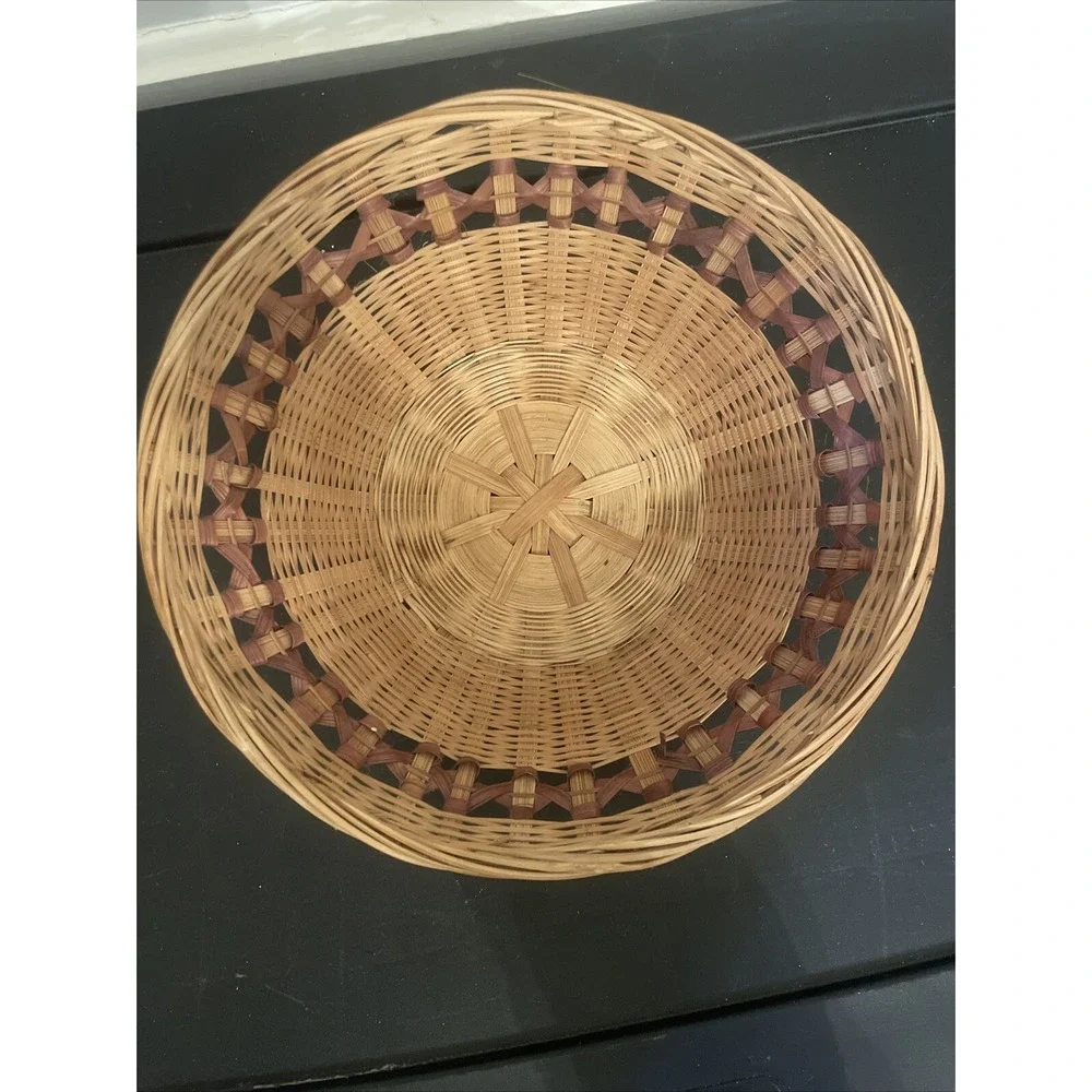 Two Tone‎ Wood Rattan 8